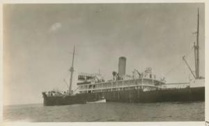 Image of Bay Rupert H.B.C. Steamer wrecked on Clinker Rock 